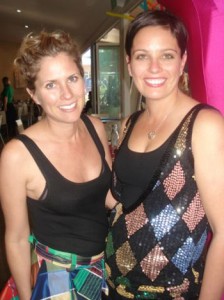 sarah-jane-clarke-and-sister-in-law-sarah-clarke sass & bide's Sarah-Jane Clarke with sister-in-law Sarah Clarke at Mooloolaba's Fish on Parkyn