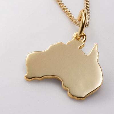 Pink LouLou necklace, pictured in 22ct gold plated $138 Pink LouLou necklace, pictured in 22ct gold plated $138