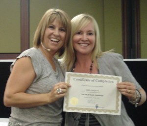 Me with Carren Smith after The Art of Public Speaking in March