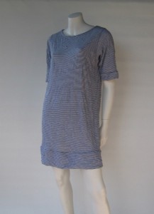 Verily Striped Tee Dress $85
