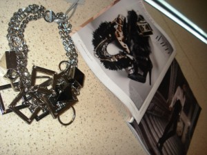 One of Salita's stunning pieces and this month's Harper's Bazaar