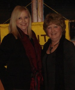 Me and Zonta Maroochy president Lyn Gardener