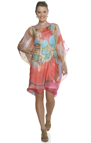 Sacha Drake Ingela Kaftan in poolside print $479