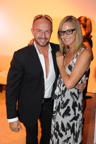 Alex Perry and Charlotte Dawson