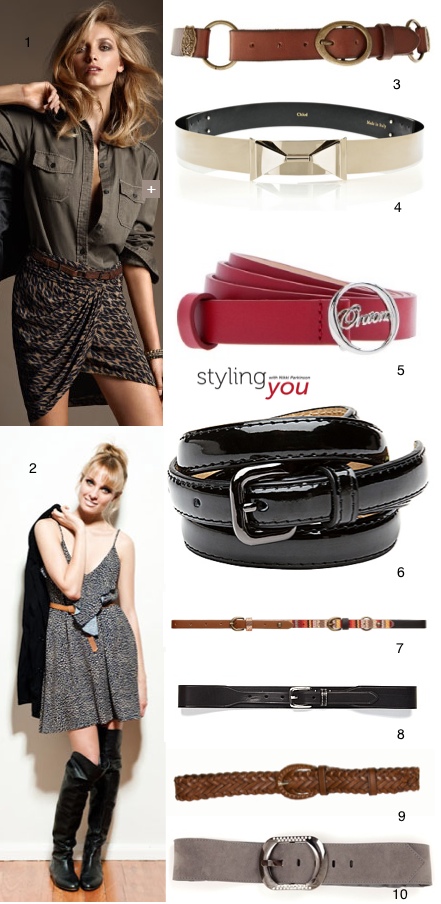 Belts Winter 2011; edited by Styling You Belts Winter 2011; edited by Styling You