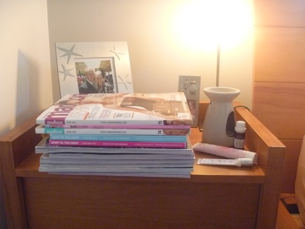 No bedside table was styled in the making of this blog post No bedside table was styled in the making of this blog post