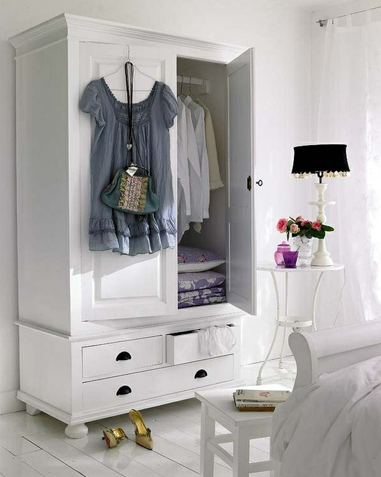 Does your wardrobe look as pretty as this one? Photo: Pinterest Does your wardrobe look as pretty as this one? Photo: Pinterest
