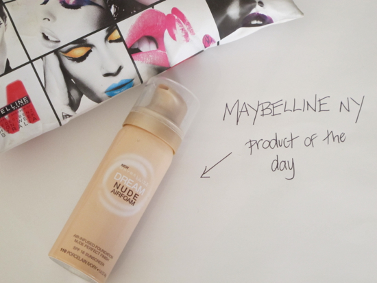 Maybelline NY product of the day 4 Maybelline NY product of the day 4 Maybelline Dream Nude Airfoam