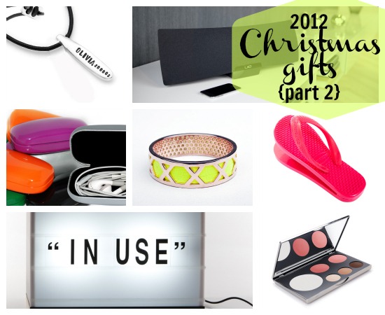 2012 fave Christmas gift suggestions 2012 fave Christmas gift suggestions