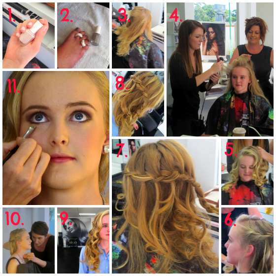 11 steps to school formal hair and beauty