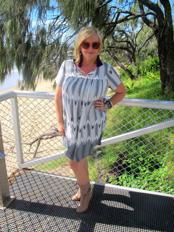 Mother's Day outfit | Leona Edmiston tunic dress | Zoe Kratzmann boots | Red Phoenix Emporium earrings