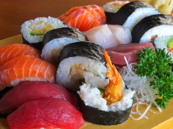 Medium sushi/sashimi set, Sakana, Mooloolaba