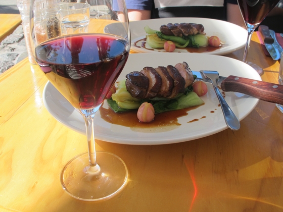 Cloud Bay Pinot Noir Duck Trail | Crispy skinned twice cooked duck | Lot 104 Mooloolaba