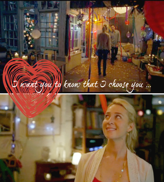 Romantic moment | Offspring | Nina and Patrick | I want you to know that I choose you