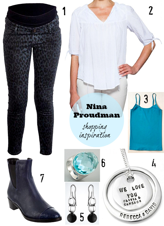 Nina Proudman maternity shopping inspiration
