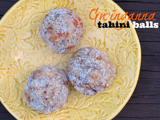 Gwinganna tahini balls | Gwinganna lifestyle retreat