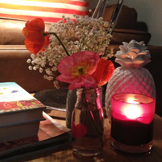 Molton Brown patchouli and saffron candle