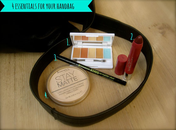 Handbag makeup essentials