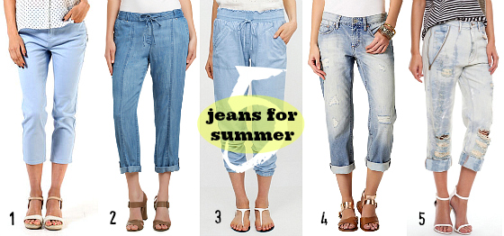 New Ways to Wear Your Jeans For Spring and Summer