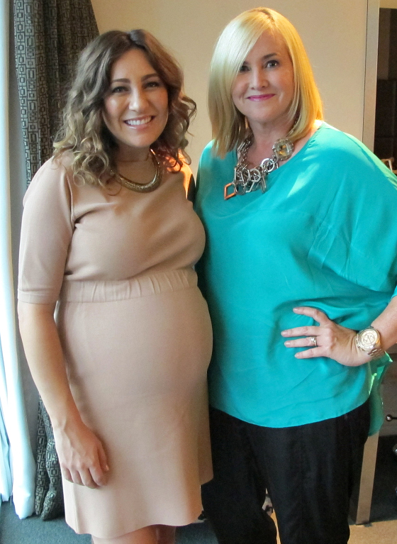 Author Zoe Foster with Styling You's Nikki Parkinson