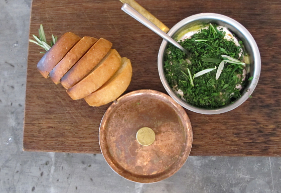 Baked brie with fresh herbs | Emirates Wolgan Valley Resort and Spa
