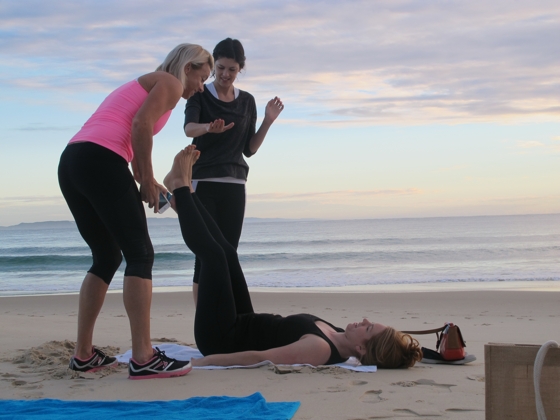 Life's Gym | Nikki Fogden Moore | Noosa Beach