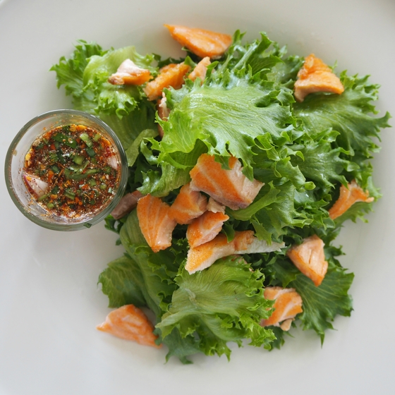 Absolute Sanctuary Koh Samui | Salmon larb salad
