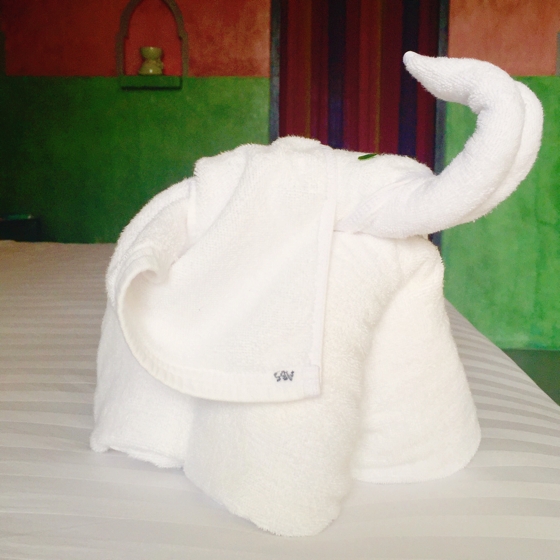 Towel art - Absolute Sanctuary Koh Samui