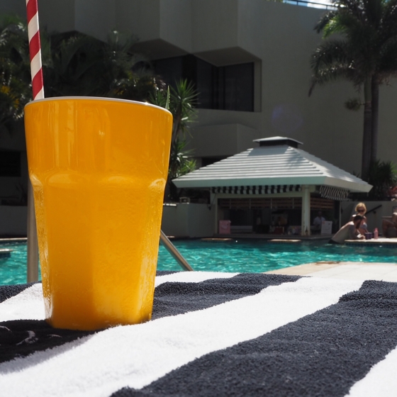 QT Gold Coast - poolside