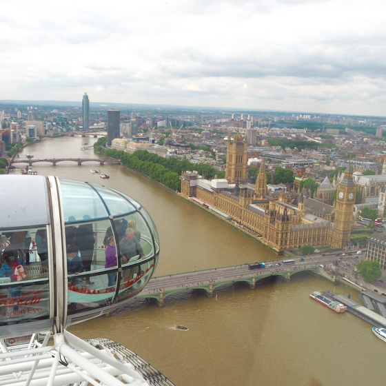 Westminster from The London Eye