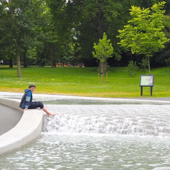 Princess Diana Memorial fountain, Hyde Park, London