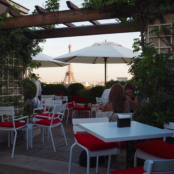 Hotel Raphael Paris Terrasse