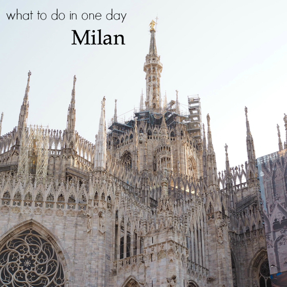 What to do in one day in Milan
