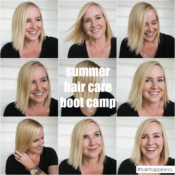 summer hair care boot camp #hairhappiness