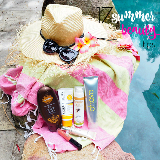 17 summer beauty tips