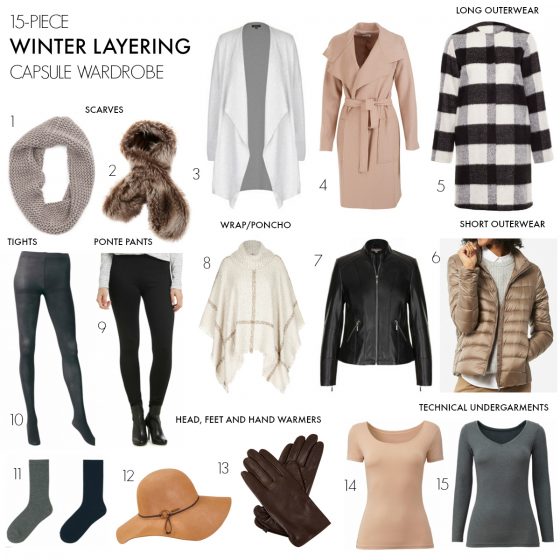 layering clothes for cold weather