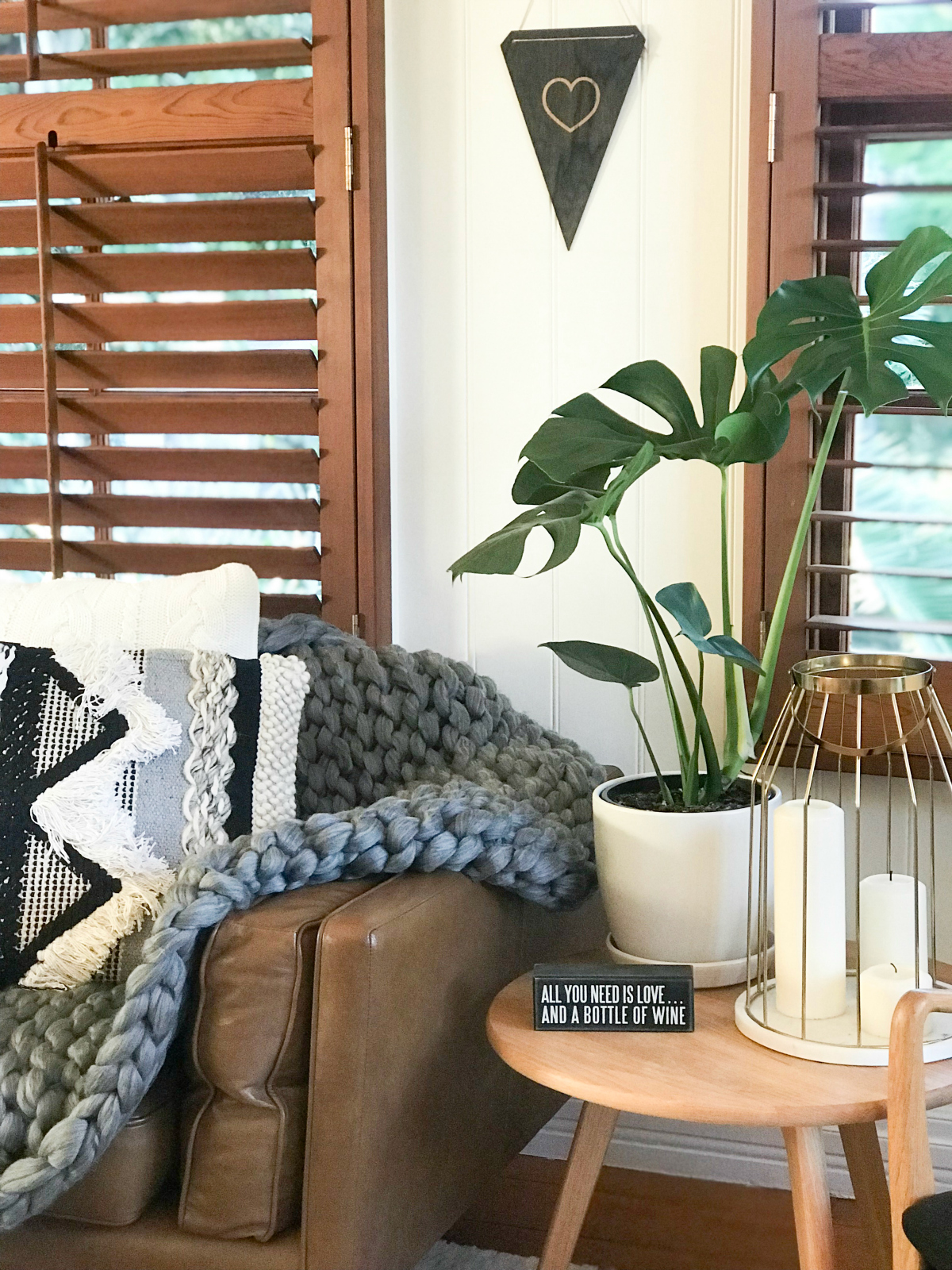 How to change and cosy up a living space for winter