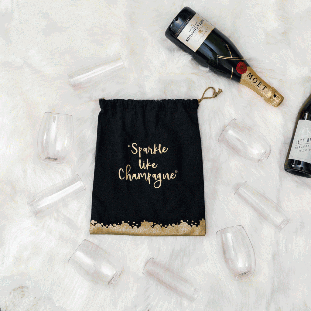Sip Bubbles with tote | Styling You Shop