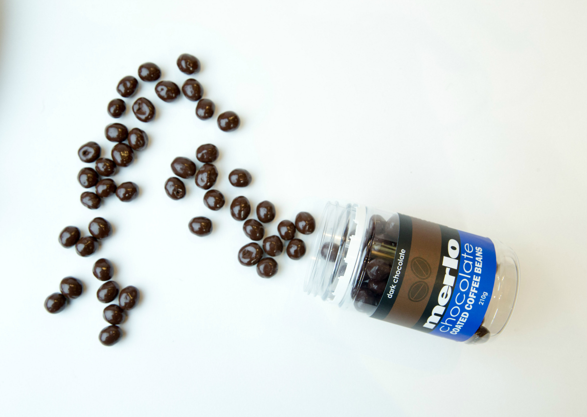 Merlo coffee beans