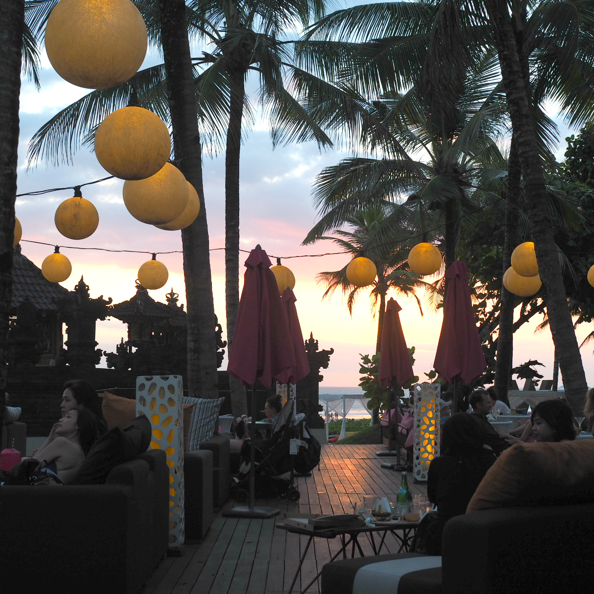 W Seminyak Bali sunset Woo Bar