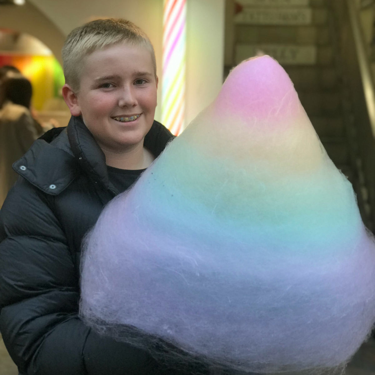 Giant fairy floss, Harajuku, Tokyo, Japan | 48 hours in Tokyo