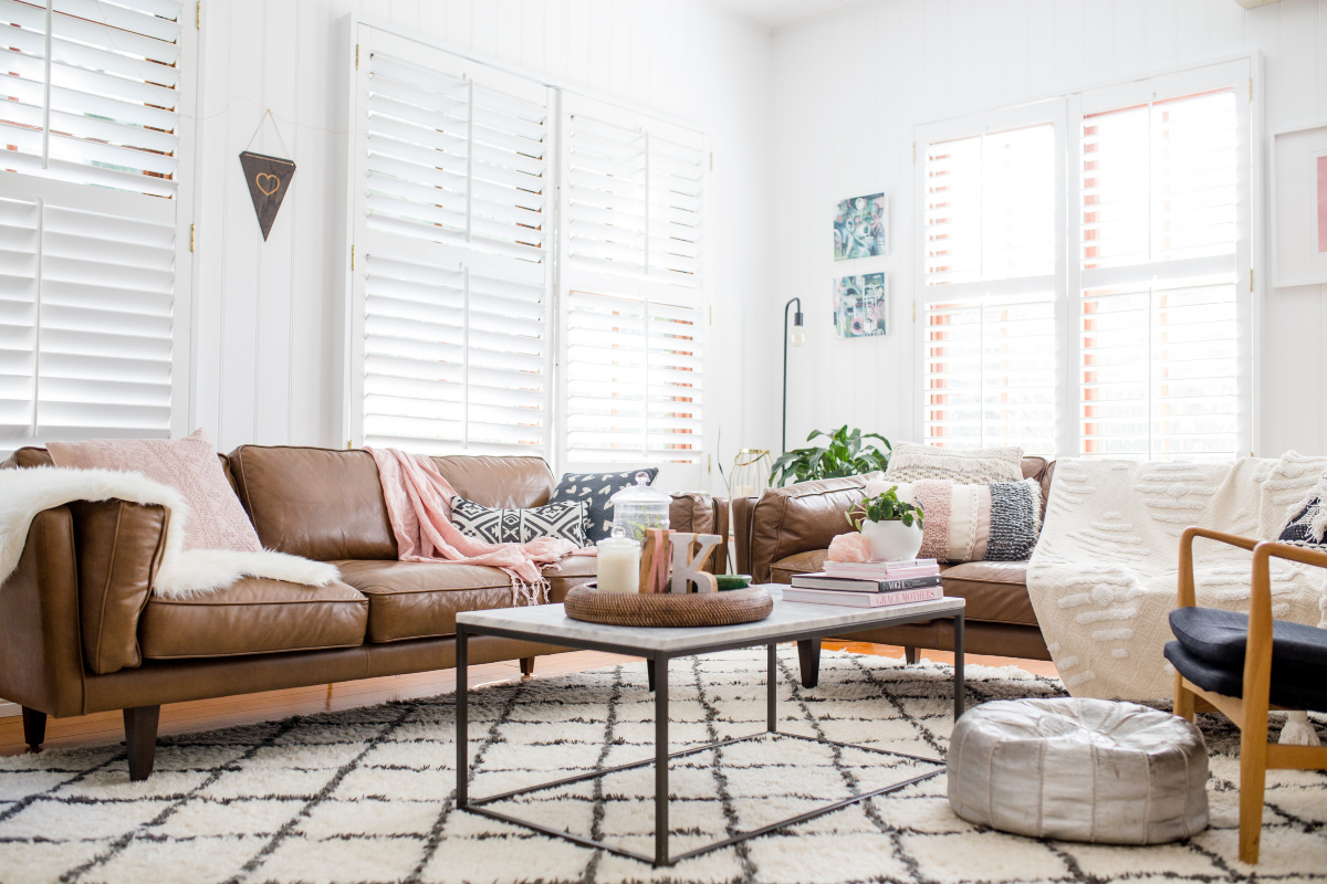 British Paints white paint Living Room makeove