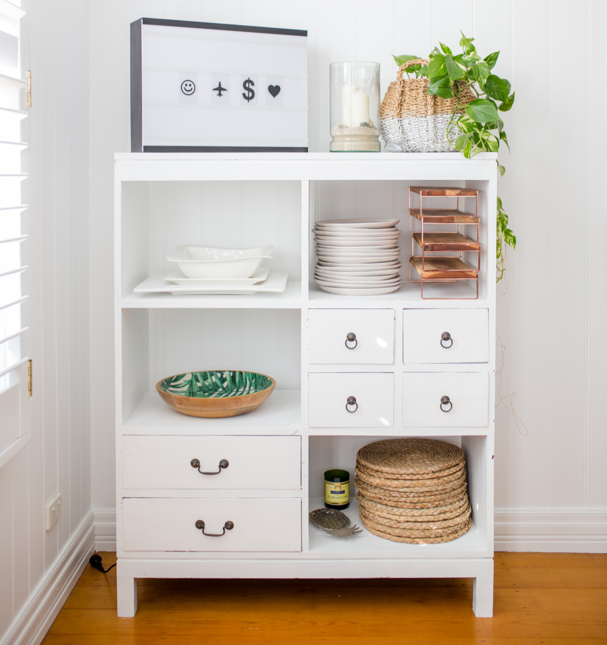 British Paints white paint Living Room makeover