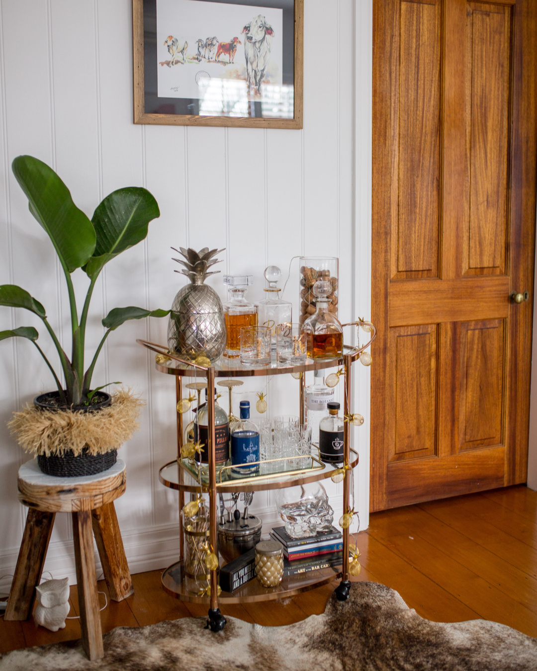 British Paints white paint Living Room makeover