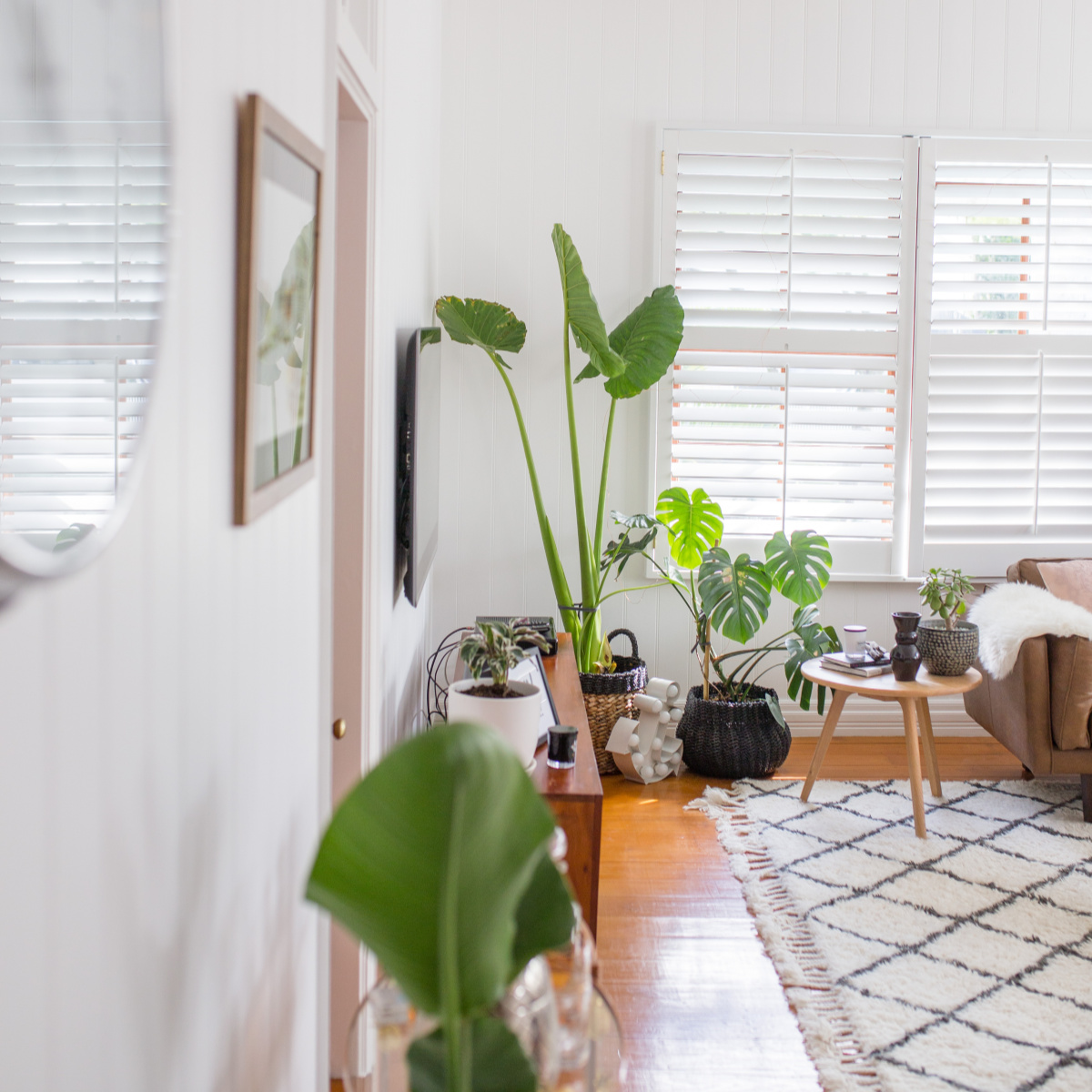British Paints white paint Living Room makeove