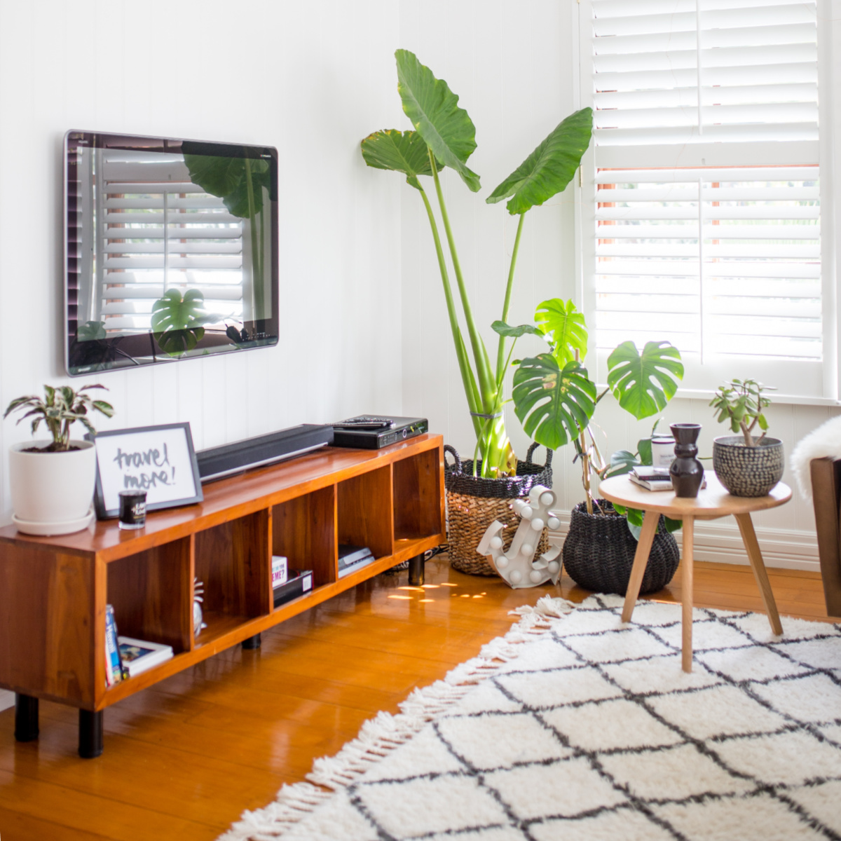 British Paints white paint Living Room makeover