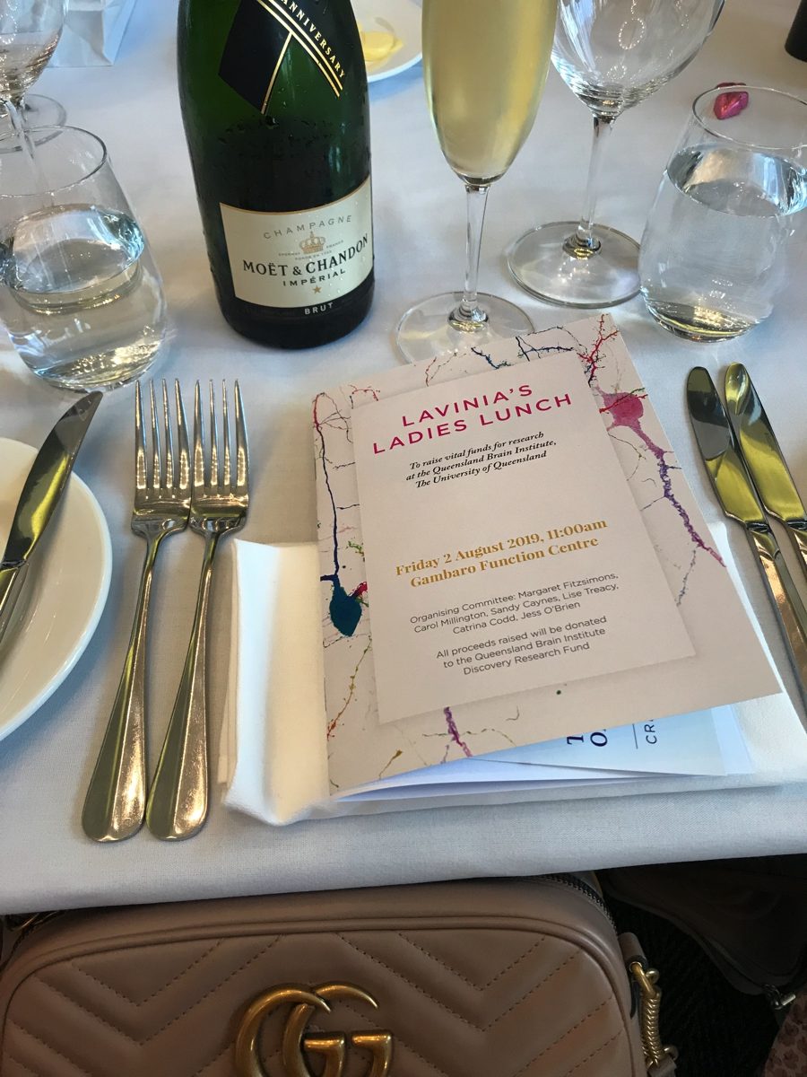 Lavinia's Ladies Lunch Queensland Brain Institute fundraiser