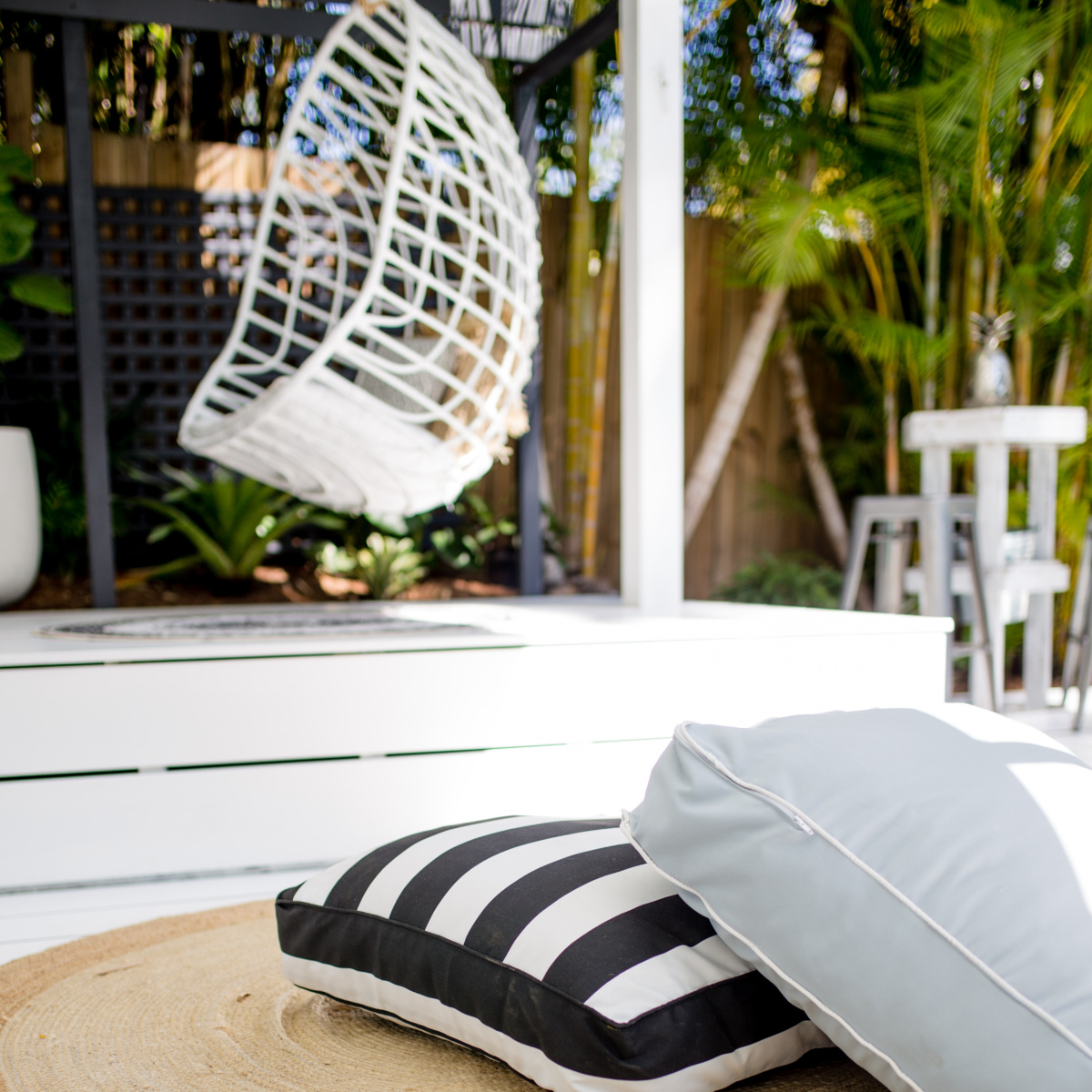 Bungalow Living custom floor cushion covers