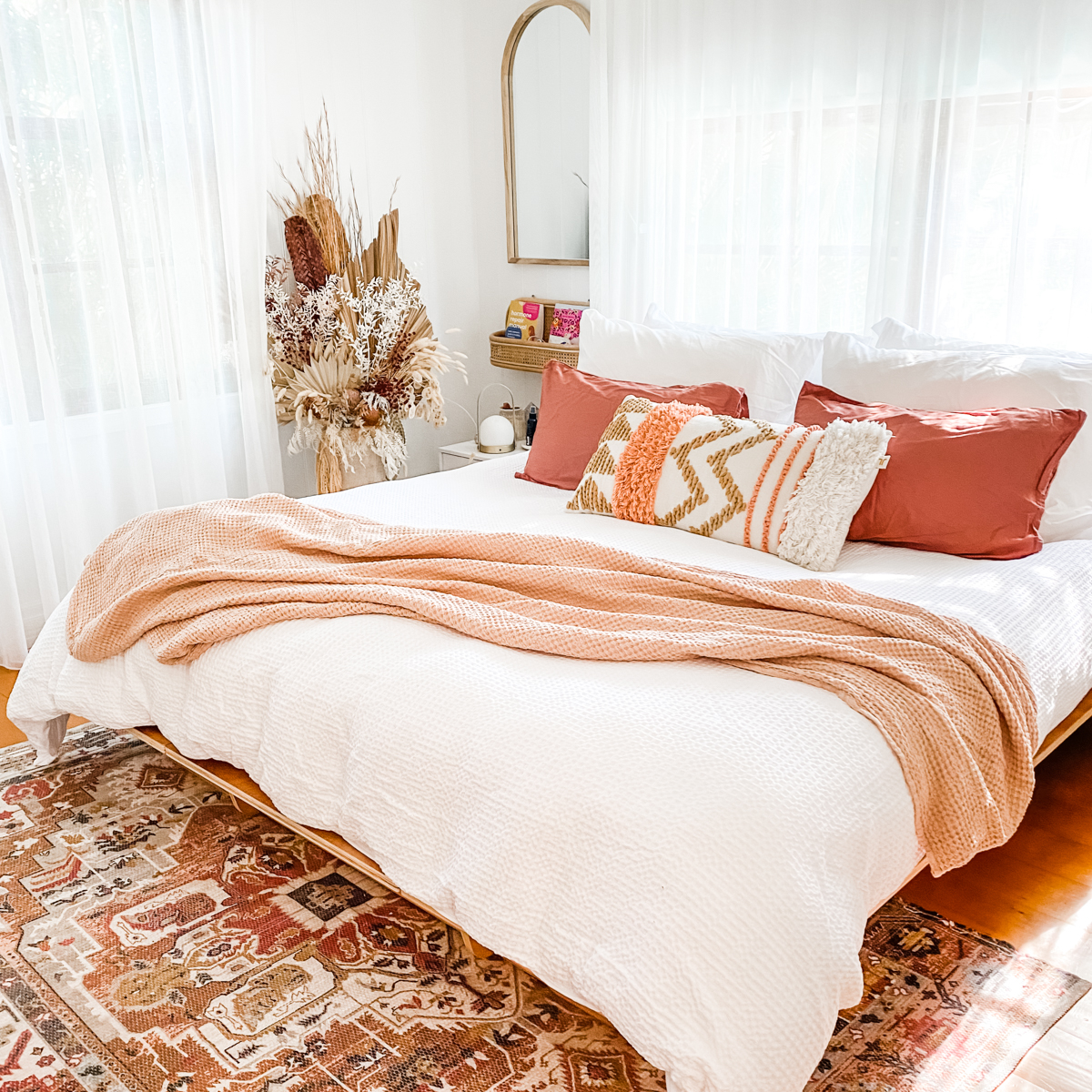 Boho bedroom makeover | Koala bed